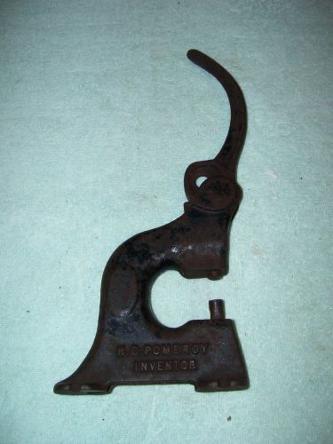 ANTIQUE COLLECTIBLE MARKED RIVETING MACHINE/RIVETER