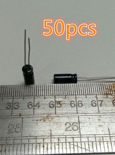 50pcs 0.47uf 50v 105°c radial electrolytic capacitor 5*11mm for sale
