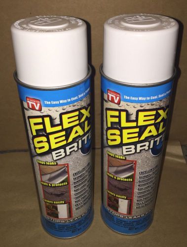 Flex Seal Brite 14oz Lot Of 2 New As Seen On TV