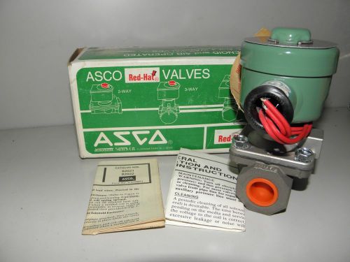 Asco Solenoid &amp; Air Operated 2, 3 &amp; 4 Way Valves &amp; Accessories 82219R