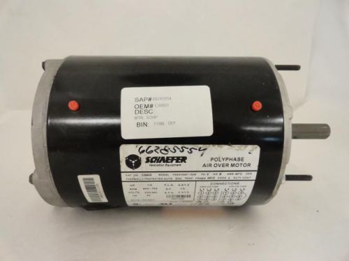 154636 Old-Stock, Schaefer CS803 Motor, 1/2HP, 230/460V, 825/700RPM, 3PH