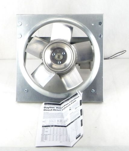 Name brand panel exhaust fan 12&#034; 115/208-230v direct drive hazardous location 4y for sale