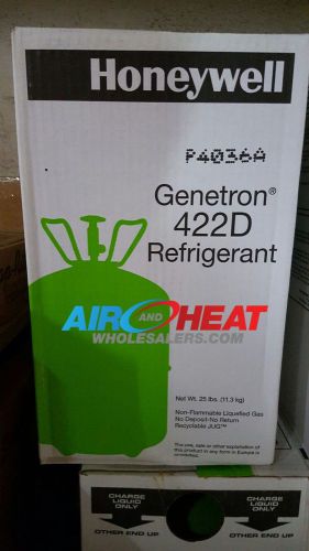 R422d r-422d r 422 refrigerant 422d freon 25lbs cylinder tank *new* *sealed* for sale