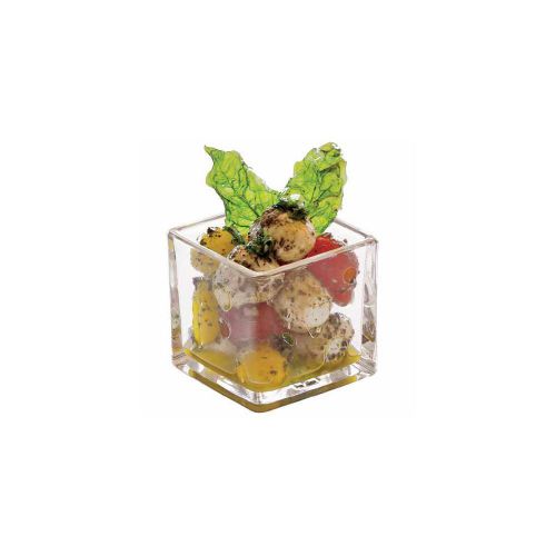 FOH ASA012CLG23 5 Oz. Square Glass Sampler - 12 / CS