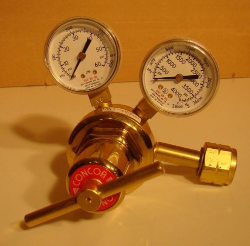 Concoa hydrogen gas regulator cga 350 brass high pressure valve welding torch for sale