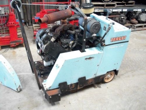 Target pro65 iii 36 walk-behind concrete saw 443 hours 36&#034; blade capacity for sale