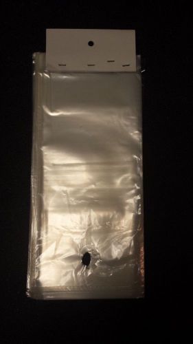 1000 plastic bags door knob door hanger 6.5x14 heavyweight bag free shipping for sale