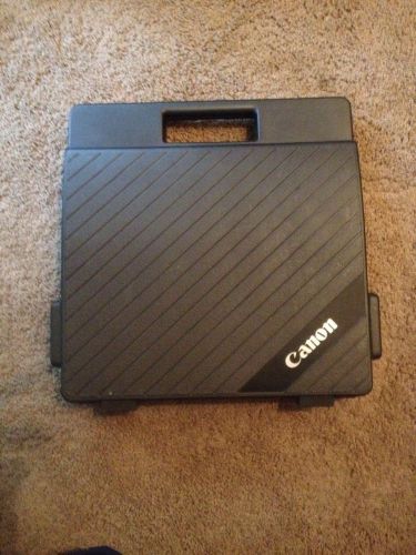 Canon Typestar 7 personal typewriter with case and instructions