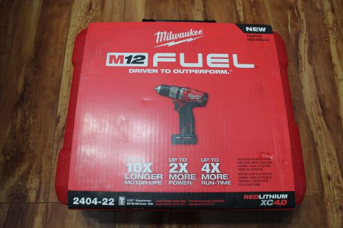 Milwaukee model # 2404-22  m12 fuel 12-volt brushless 1/2 in. hammer drill for sale