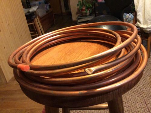 15&#039; copper tube  use with 3/8&#034; OD From Farm Estate.