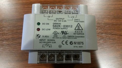 Omron s82k-03012 Power Supply