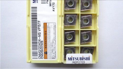 NEW in box MITSUBISHI CNMG120404-MS VP15TF CNMG431MS  Carbide Inserts 10PCS/Box