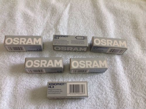LOT OF SIX (6) OSRAM HLX 64 610 12 V 50 W BRAN NEW NEVER USED!