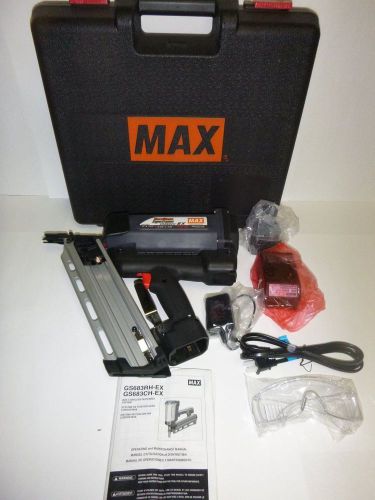 Nailer  Max GS683RH-EX Cordless Framing gun- NO RESERVE!!!