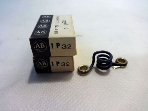 NEW IN BOX LOT OF (2)  ALLEN BRADLEY P32  OVERLOAD HEATER