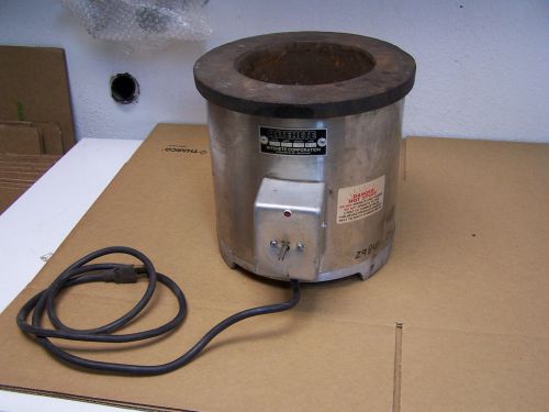 Ritehete VRS 110V 12AMP 1320 Watt Solder Pot 30qt / 60lbs Cast Iron Solder Pot