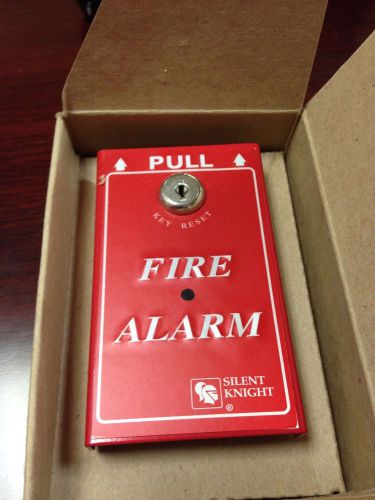 Silent knight by honeywell sd500-ps addressable pull station fire alarm w/key for sale