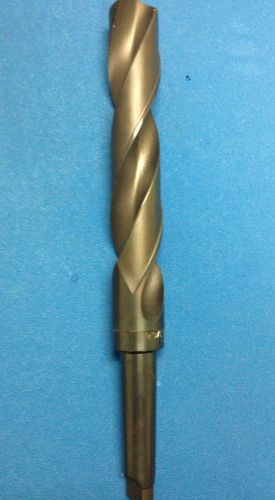 HSS 1-15/64&#034; x 13-1/2&#034; 4MT  Black Oxide 118 deg General Purpose Drill