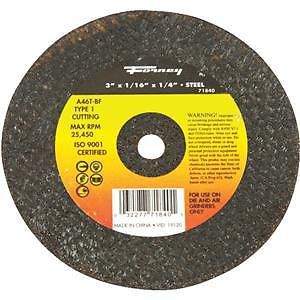 Forney industries 71840 abrasive metal cut-off wheel-3&#034; cutoff wheel for sale