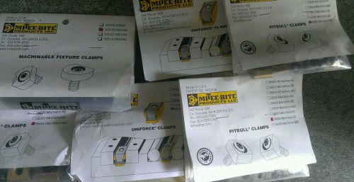 Big lot!!! mitee bite uniforse clamps 750,1000, pit bull clamps 56065,56060... for sale