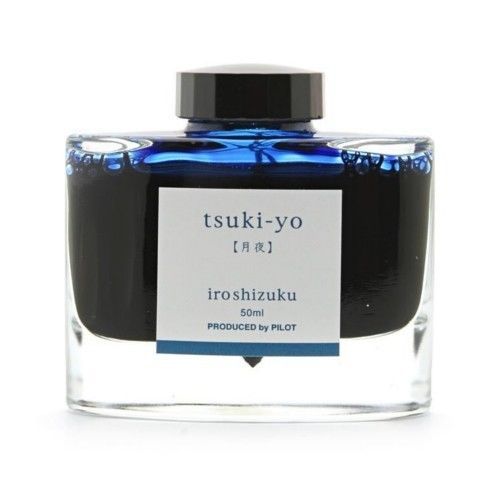 Ink / pilot bottled ink 50ml iroshizuku ink-50-ty blue color japan brand-new for sale