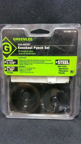 Greenlee 7211BB Slug Buster Knockout Punch Unit for 1/2&#034; Conduit FAST DELIVERY