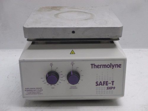 Thermolyne safe-t shp9 explosion-proof laboratory stirrer hot plate sp87325 for sale