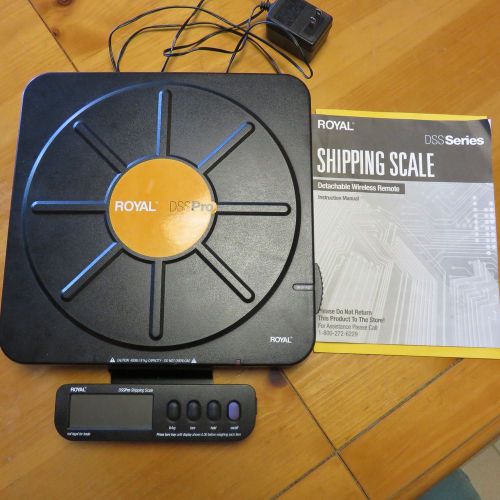 Royal DSS Pro 400lb. Capacity Digital Shipping Scale With Wireless Remote