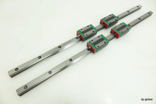 Egh15ca+520mm hiwin used lm guide linear bearing thk sr15w 2rail 4block cnc rout for sale