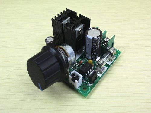 9V-50V 10A Pulse Width Modulator PWM DC Motor Speed Controller With Switch