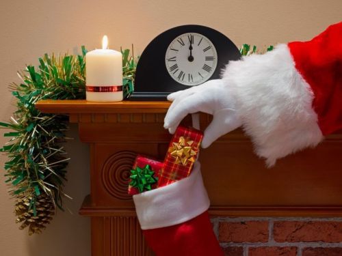 30 Personalized Return Address Labels Christmas Buy 3 get 1 free (cb7)