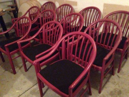 Restaurant tables and chairs