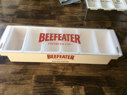 Beefeater Imported Gin 6 Compartment Condiment Tray
