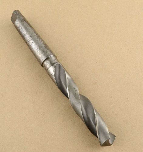 CLE-Forge 1-5/32&#034; MT4 (Morse Taper 4) Shank Drill Bit HSS USA VG Used Condition