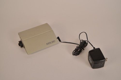 Axis Communications 200+ Web Security Camera w/ Power Supply