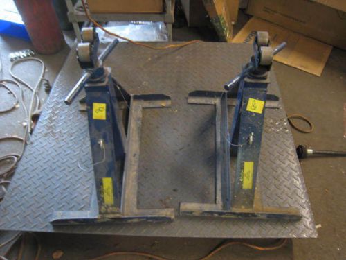 PAIR OF Current Tools 670 Screw Type Reel Jack Stands USED FREE SHIPPING