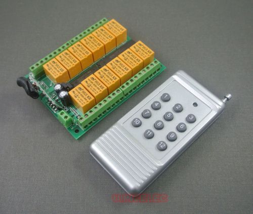 12-Channel Wireless Remote control Switch + wireless remote controller set