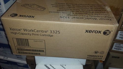GENUINE Xerox Workcenter 3325 High-Capacity  Black Toner 106R02313