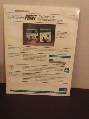 Hammermill Laser Print Sample Pak 25 Sheets