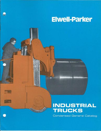 Fork Lift Truck Brochure - Elwell-Parker - Mill Die Handling Crane et al (LT263)