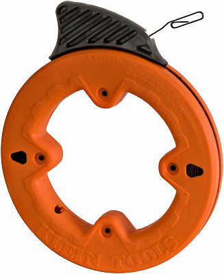 Klein tools depthfinder 1/8-inch x 0.045 x 25-ft. steel fish tape for sale