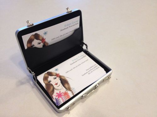 Zero Halliburton Novelty Briefcase Business Card Case
