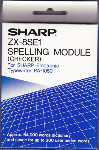Spelling Module ZX-8SE1 for PA-1050 ELECTRIC SERIES, NEW