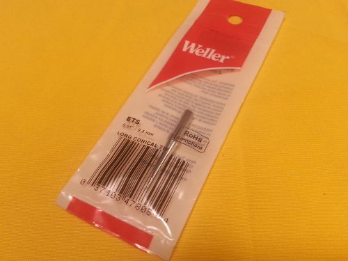 Weller Soldering Tip ETS Long Conical Tip 1/64” for WES51 / PES51 Irons