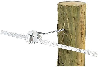 DARE PRODUCTS INC - Ring Insulator 6-In. Extender for Wood Posts, White, 10-Pk.