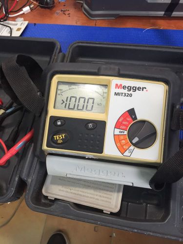 Megger MIT320 Insulation Tester and Continuity Tester