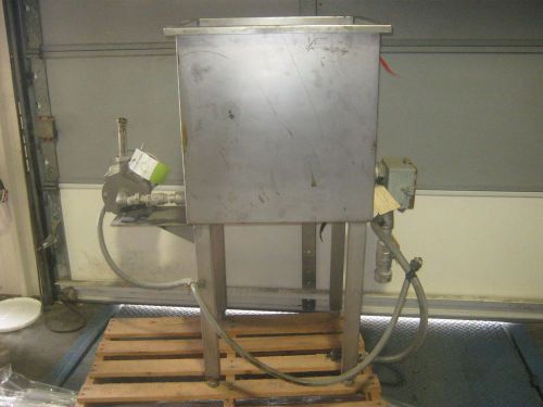 Stainless Steel Tank, Heat Controlled, 23&#034;Wide 24&#034;Tall