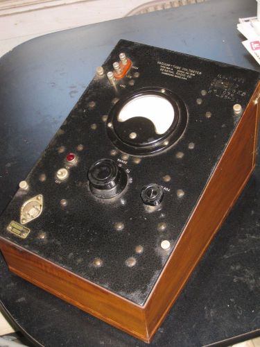 Vintage General Radio 726-A VTVM 0.1 to 150V Vacuum Tube Volt Meter