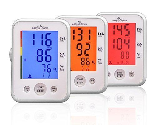 Easy@Home Digital Upper Arm Blood Pressure Monitor-Normal Cuff(8.67 - 12.5 inch)