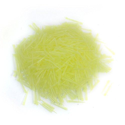 1000Pcs Yellow Polypropylene Pipette Pipettor Tips 100 Microliter